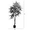 6ft. Artificial Halloween Black Maple Tree